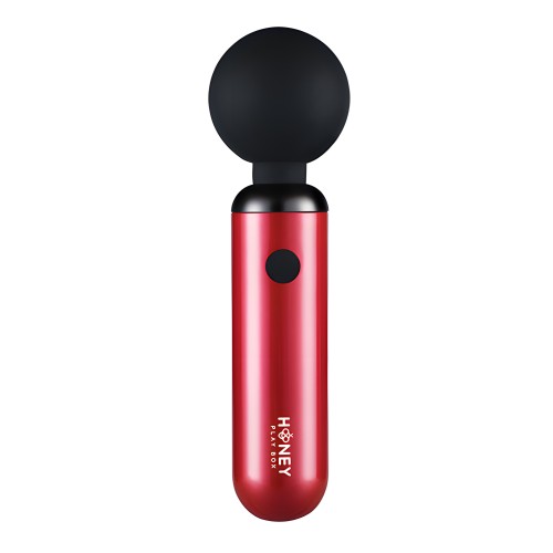 Pomi Wand Clit Tease Vibrating Wand - Deep Rose | Powerful Vibrator
