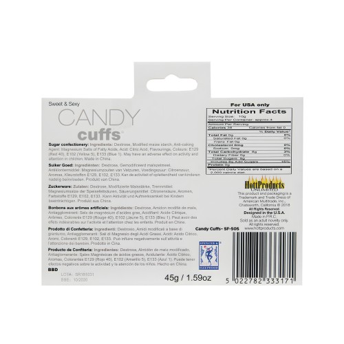 Candy Cuffs - Edible Restraints