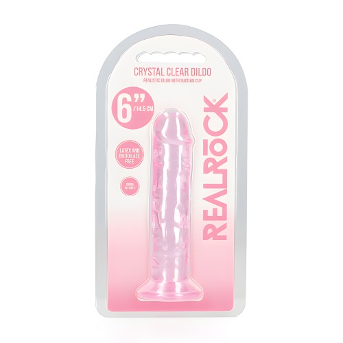 Shots RealRock Crystal Clear Dildo