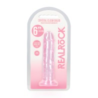 Dildo Crystal Clear de Shots RealRock