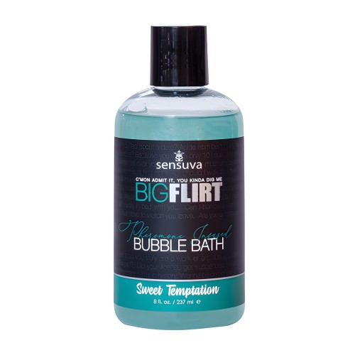 Sensuva Big Flirt Pheromone Bubble Bath - Sweet Temptation