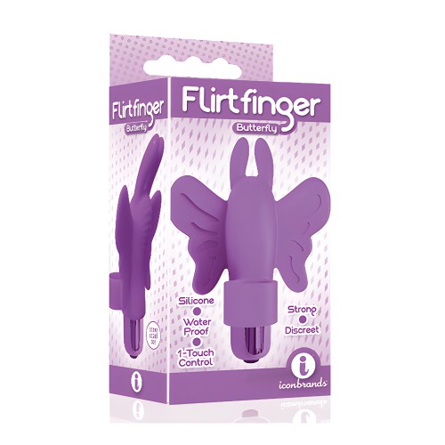 The 9's Flirtfinger Butterfly - Purple