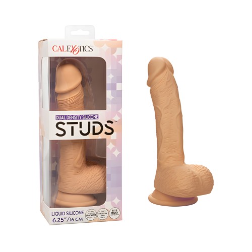Dildo de Silicona de Densidad Dual - Marfil