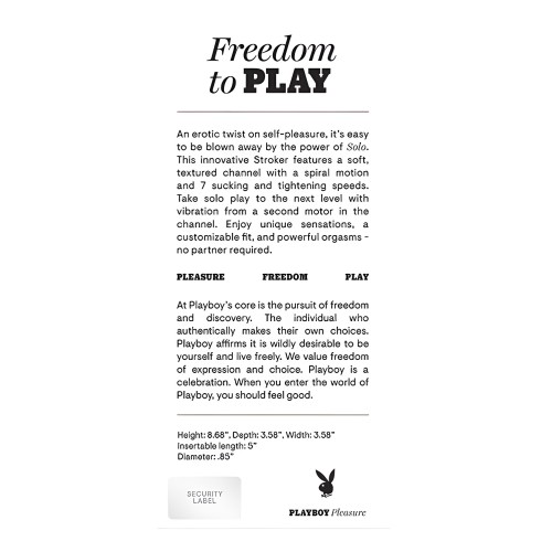 Playboy Pleasure Solo Stroker 2 AM