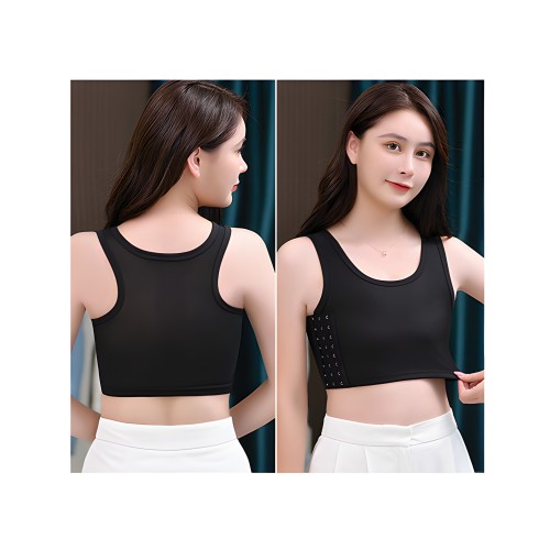 Binder de Compresión de Pecho Gender Fluid - XL Negro