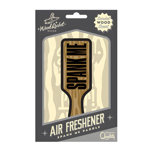 Wood Rocket Spank Me Air Freshener - Sándalo