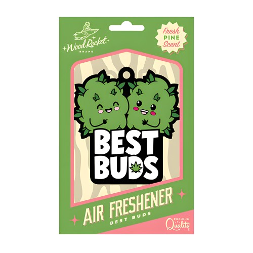 Ambientador Wood Rocket Best Buds - Pino