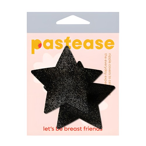 Pastease Premium Glitter Star - Black O/S