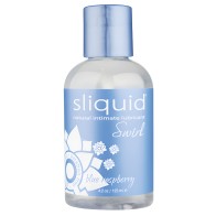 Sliquid Naturals Swirl Lubricant - 4.2 oz Frambuesa Azul