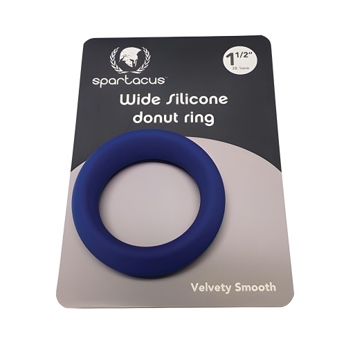 Spartacus 1.5" Wide Silicone Donut Ring
