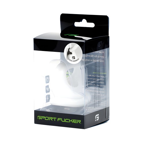 Sport Fucker Cock Harness - Blanco