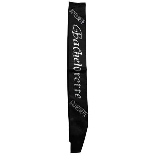 Sash no Luminoso de Despedida de Soltera - Negro