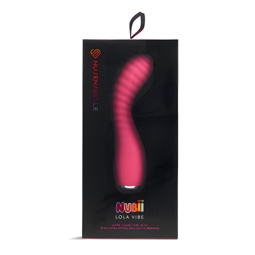 Vibrador Calentador Nu Sensuelle Lola Nubii - Rosa