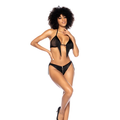 Conjunto Halter con Flecos de Mapale – Lencería Coqueta