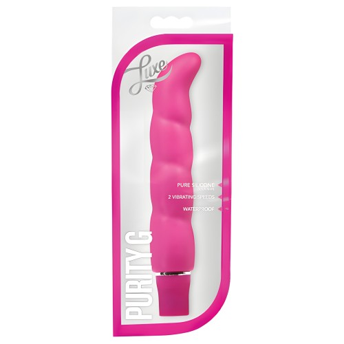 Blush Luxe Purity G Silicone Vibrator - Pink