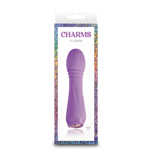 Vibrador Charms Flora - Violeta