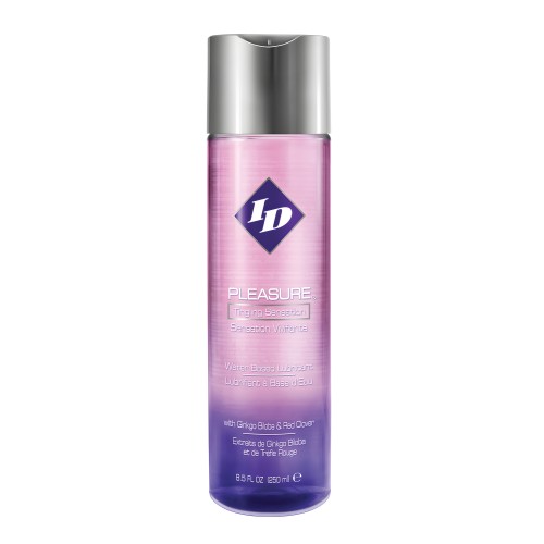 ID Pleasure Waterbased Tingling Lubricant - 8.5 oz Flip Cap Bottle