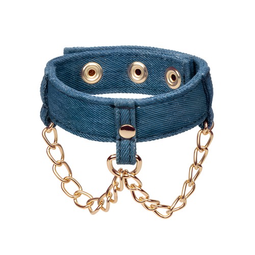 Ride 'Em colección premium de denim - Grilletes para Tobillos | Restricción Elegante