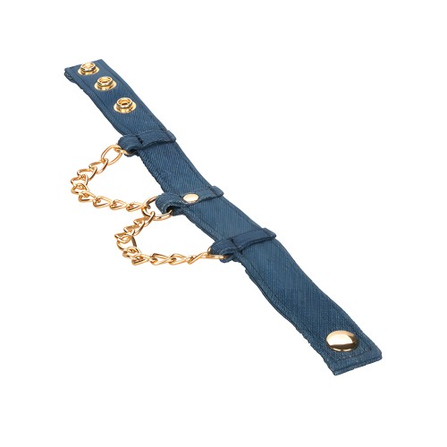 Ride 'Em colección premium de denim - Grilletes para Tobillos | Restricción Elegante