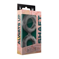 Shaft Double C-Ring - Large Gray