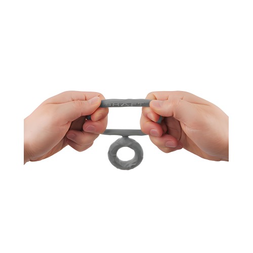 Shaft Double C-Ring - Large Gray