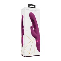 Shots Vive Mika Conejo Vibrador con Lengua Móvil - Rosa