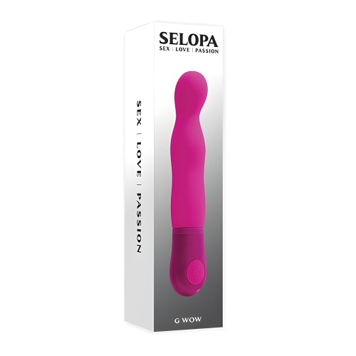 Vibrador Selopa G Wow - Rosa