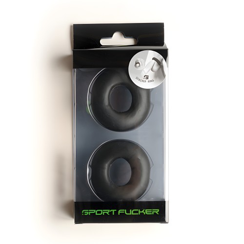 Anillos Stacker Sport Fucker - Negro