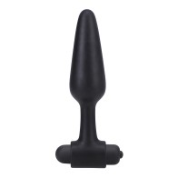 In A Bag 5" Vibrating Butt Plug - Black