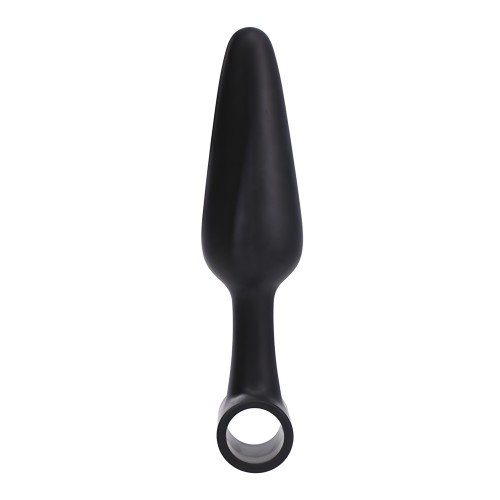 In A Bag 5" Vibrating Butt Plug - Black