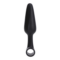In A Bag 5" Vibrating Butt Plug - Black