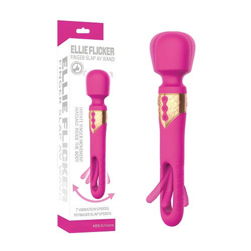 Ellie Flicking Wand - Rosa Fucsia