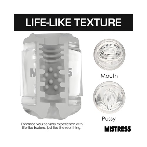 Curve Toys Mistress Doble Disparador Mini Masturbador