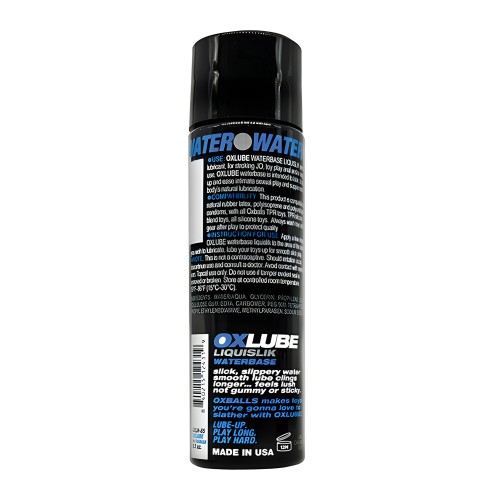 Ox Balls OXLube Waterbase - 4.4 oz