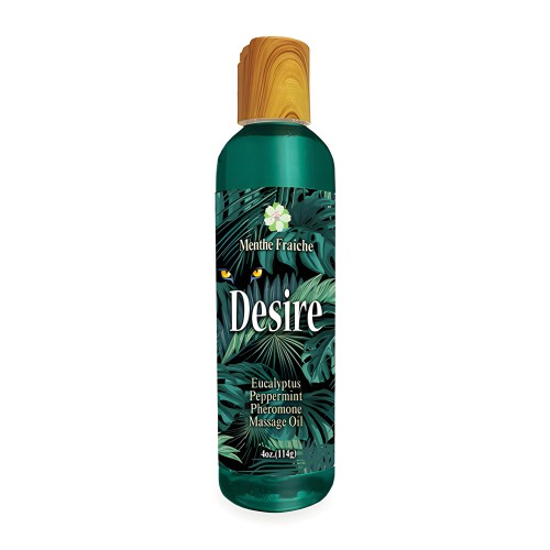 Desire Pheromone Massage Oil - Eucalyptus/Peppermint