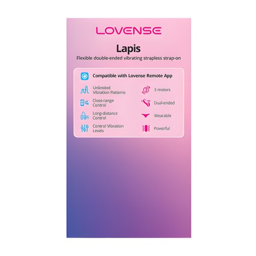 Lovense Lapis Strap On Sin Correa - Rosa