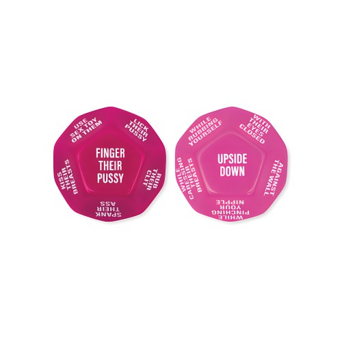 Juego de Dados Gay AF Lesbian Couples - Fucsia