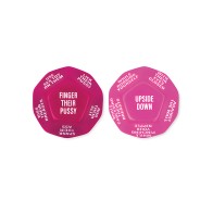 Juego de Dados Gay AF Lesbian Couples - Fucsia