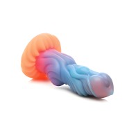 Glow-in-the-Dark Silicone Dildo - Multi-Color