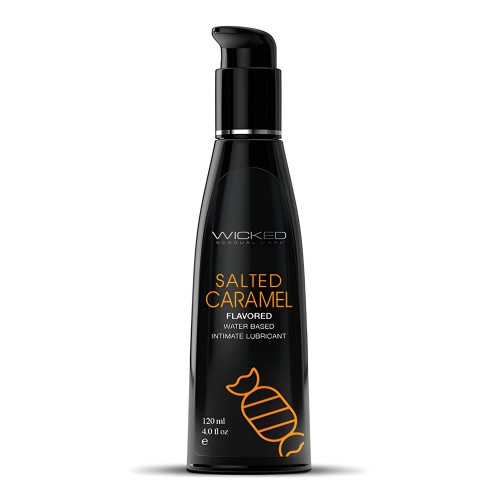 Wicked Aqua Waterbased Lubricant - Salted Caramel