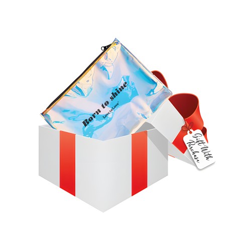 Love to Love Born to Shine Pouch - Black Onyx