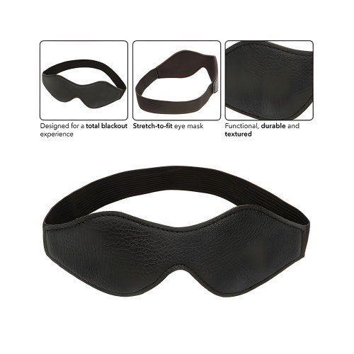 Nocturnal Collection Stretch to Fit Eye Mask - Black