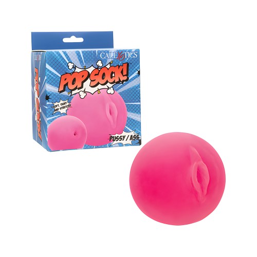 Pop Sock! Pussy & Ass Ball Masturbator