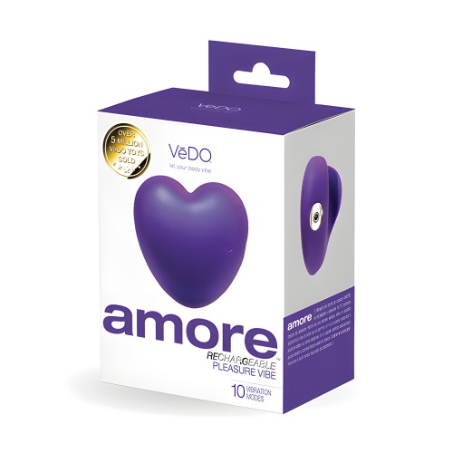 VeDo Amore Rechargeable Pleasure Vibe - Purple