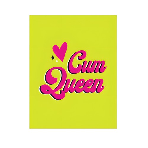Tarjeta de Felicitación Cum Queen