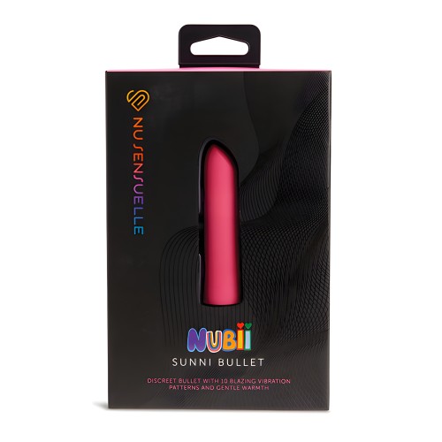 Nu Sensuelle Sunni Nubii Warming Bullet - Pink