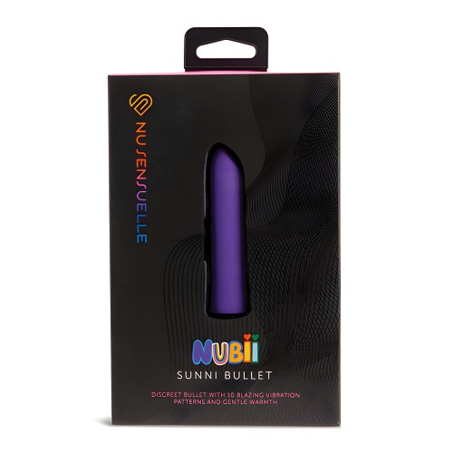 Nu Sensuelle Sunni Nubii Warming Bullet - Purple