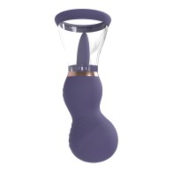 Shots Pumped Sensual Rechargeable Vulva & Breast Pump Purple