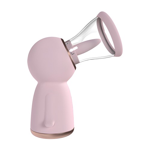 Shots Pumped Vulva & Breast Pump - Pink