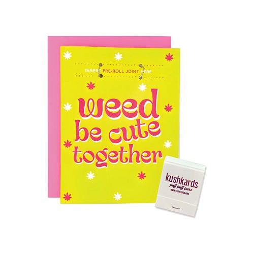 Tarjeta de Felicitación "Weed Be Cute" - Kush Kards